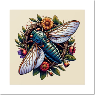 Cicada Beauty Posters and Art